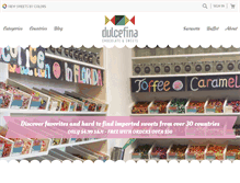 Tablet Screenshot of dulcefina.com